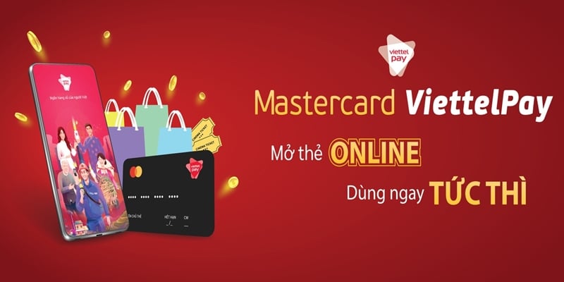 Thẻ Mastercard Viettelpay giúp bạn thanh toán dễ dàng mọi lúc mọi nơi