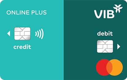 thẻ tín dụng vib online plus