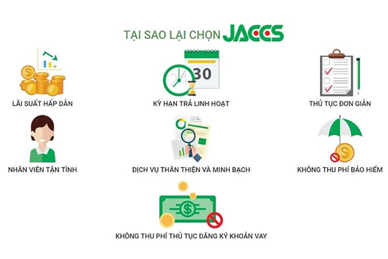 Jaccs là một đơn vị uy tín hàng đầu cho khách hàng có nhu cầu vay tài chính