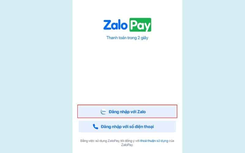 Cách tạo ví Zalo Pay bằng tài khoản zalo