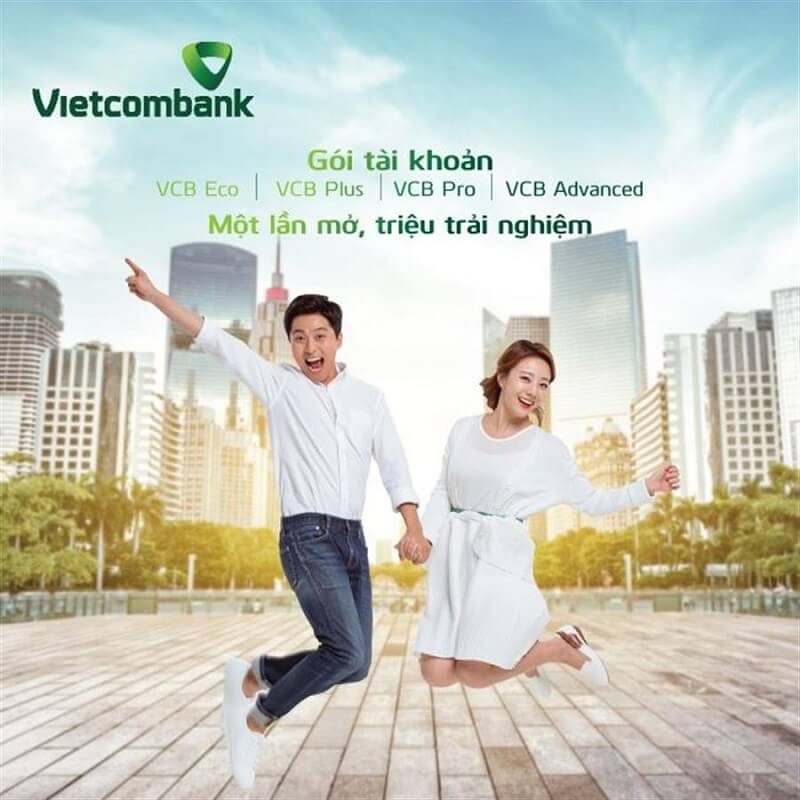Gói tài khoản của Vietcombank được nhiều người lựa chọn