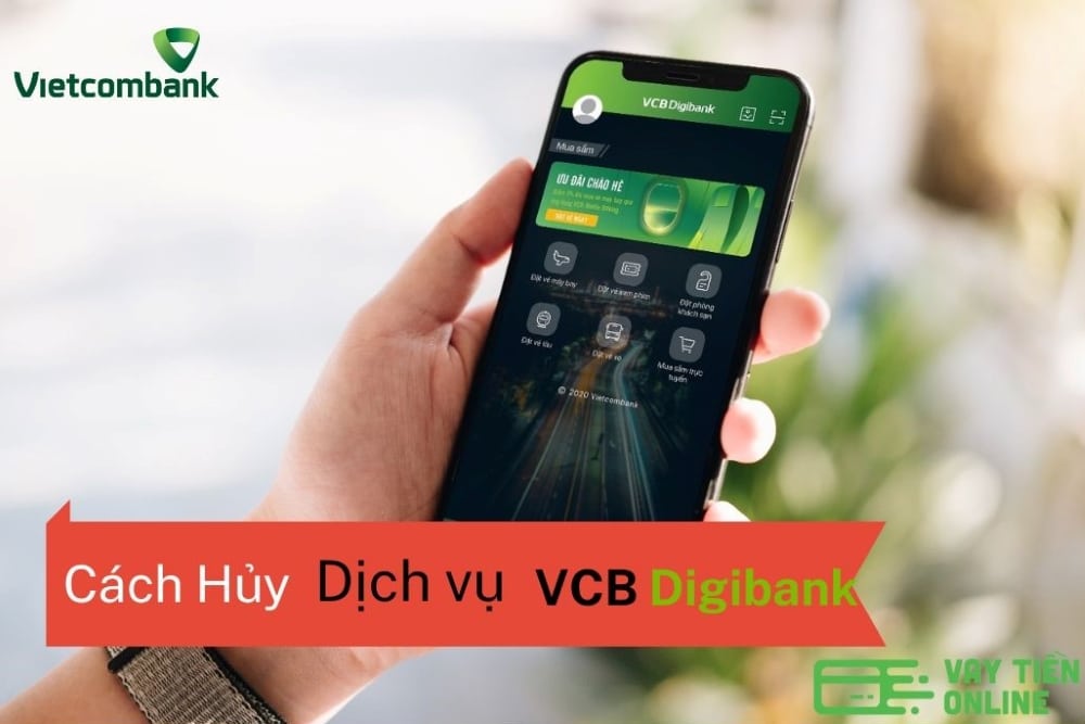 Hủy dịch vụ Digibank Vietcombank