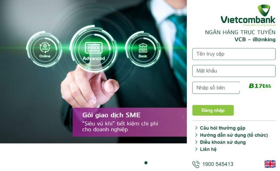 internet banking vietcombank 8