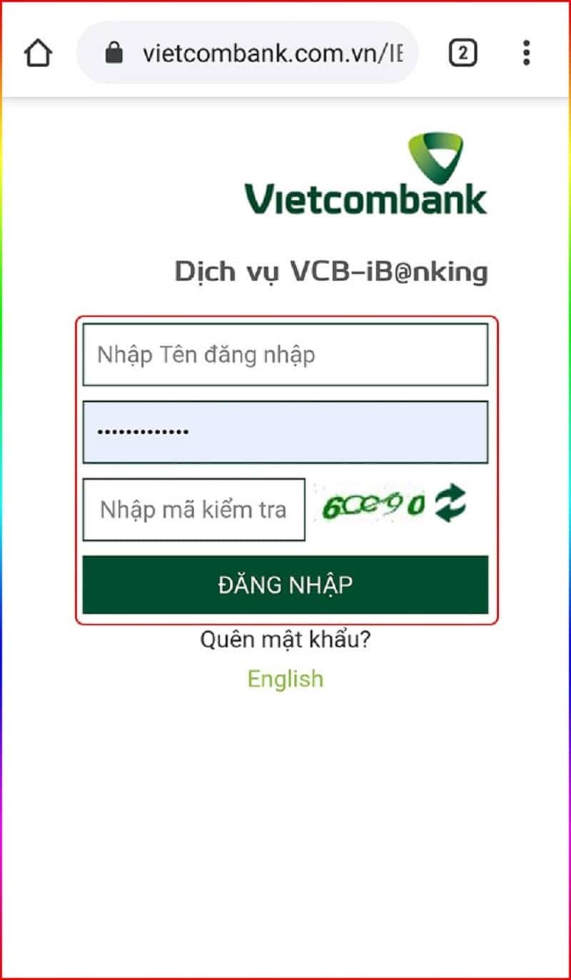 Cách kiểm tra số dư tài khoản Vietcombank