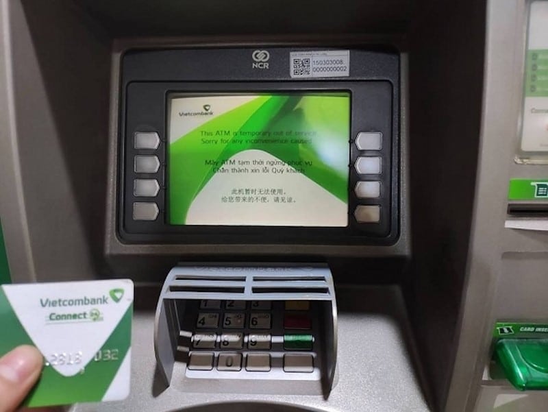 Hệ thống cây ATM Vietcombank