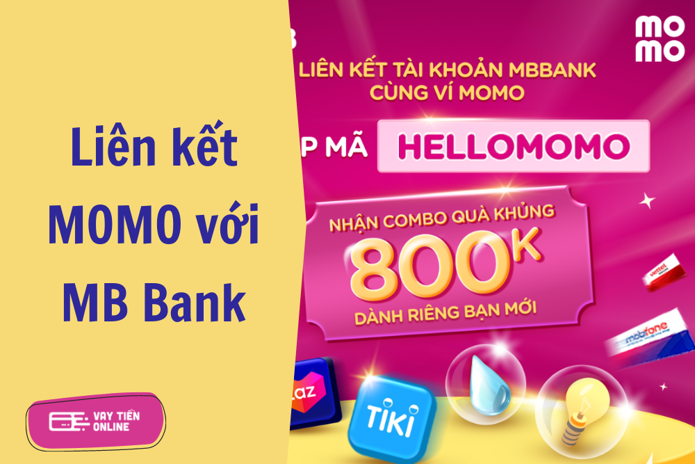 liên kết momo với mb bank