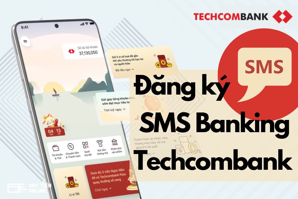 đăng ký sms banking techcombank