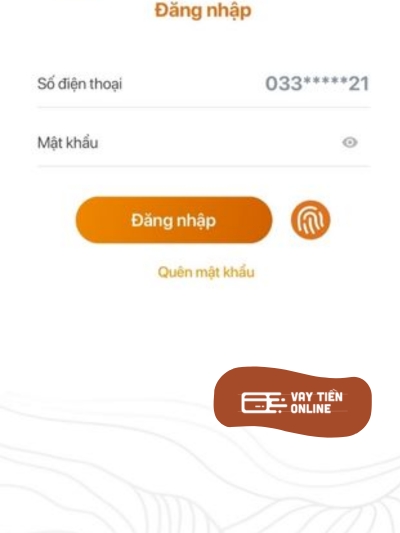 Đăng nhập vào ứng dụng E-Mobile Banking Agribank