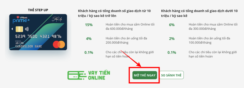 Mo the tin dung phi vat ly VPBank Online 1 1