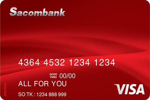 Các loại thẻ Sacombank: Thẻ nào phù hợp với bạn? 41 Visa All For You