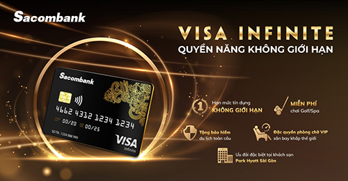 Các loại thẻ Sacombank: Thẻ nào phù hợp với bạn? 24 Visa Infinite