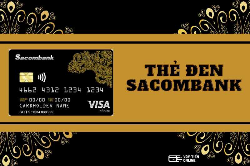 Thẻ đen Sacombank là gì? Điều kiện, phí và cách mở thẻ